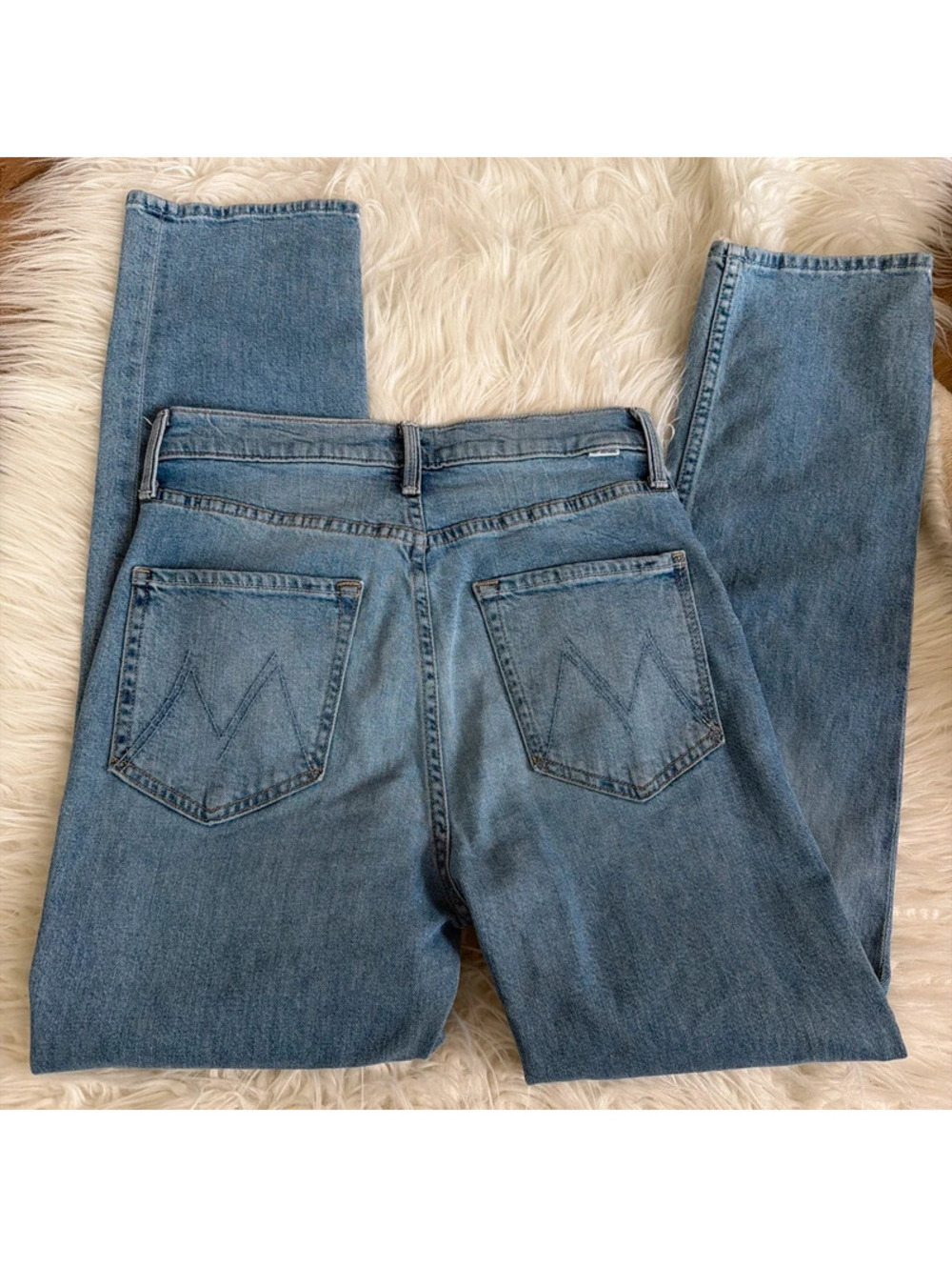 Mother High Waisted Rider Hover Jeans 28 inseam size 28